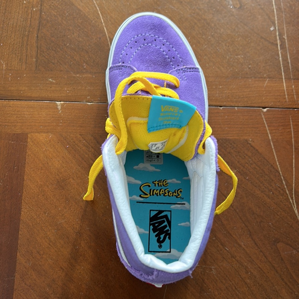 Limited Edition The Simpsons ™️ x Vans Lisa Simpson Sneakers | New In Box - Picture 5 of 16